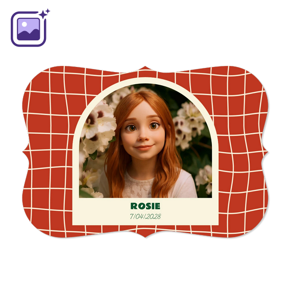 Cute Checkers Arch Filter 3D Animation