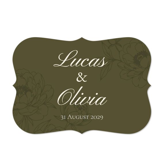 Faire-part 1 volet Accolades paysage 14,3 x 10 cm Faire-part 1 volet Accolades paysage 14,3 x 10 cm