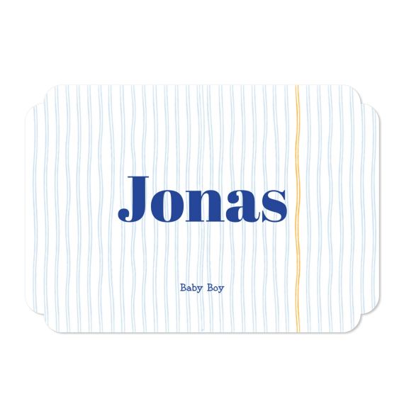 Thin Stripes - Text only