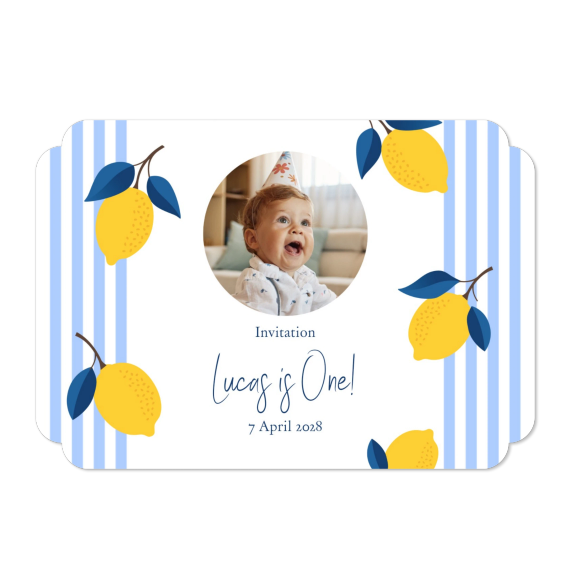 Lemon Stripes Party
