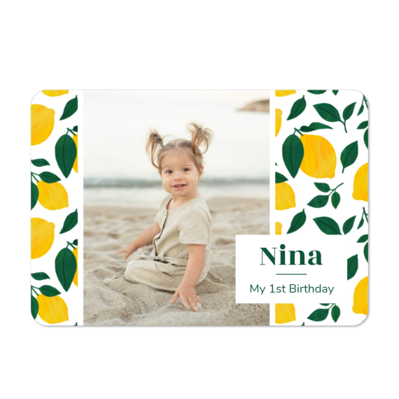 Single card landscape rounded corners 14,3 x 10 cm Single card landscape rounded corners 14,3 x 10 cm