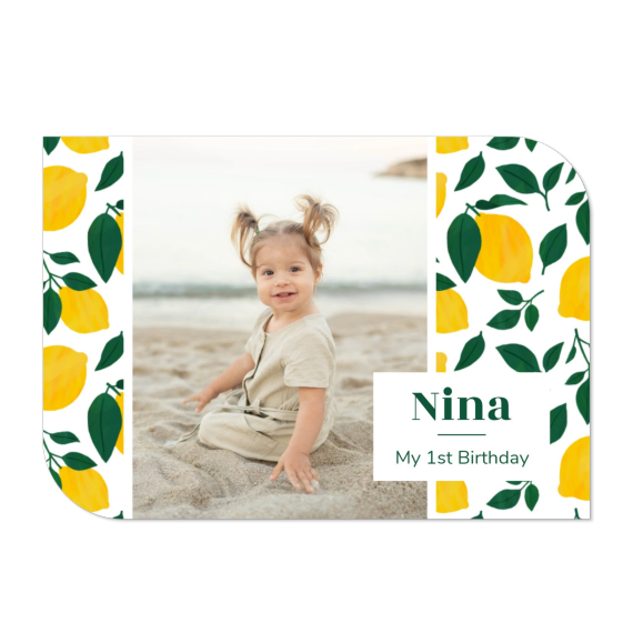 Single Card Half Rounded Horizontal 14,3 x 10 cm Single Card Half Rounded Horizontal 14,3 x 10 cm