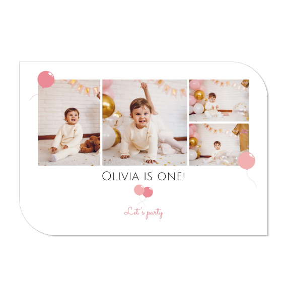 Single Card Half Rounded Horizontal 14,3 x 10 cm Single Card Half Rounded Horizontal 14,3 x 10 cm