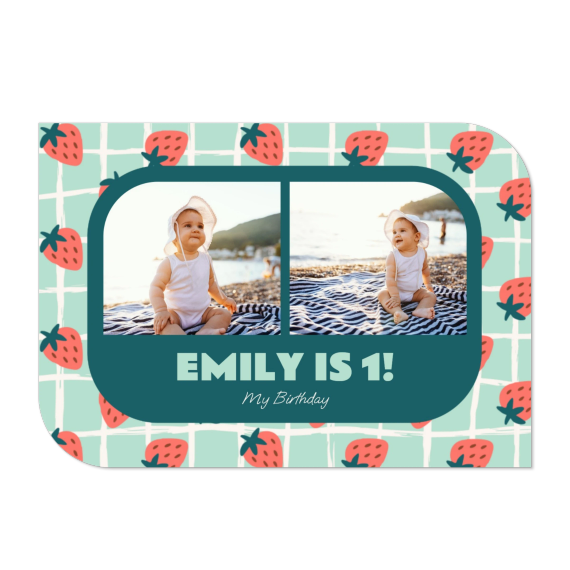 Single Card Half Rounded Horizontal 14,3 x 10 cm Single Card Half Rounded Horizontal 14,3 x 10 cm