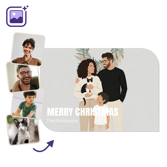 BoldTextFullPhotoFilterSoftIllustrationWreath BoldTextFullPhotoFilterSoftIllustrationWreath