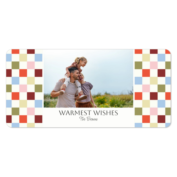 Retro Checkers Frame Retro Checkers Frame