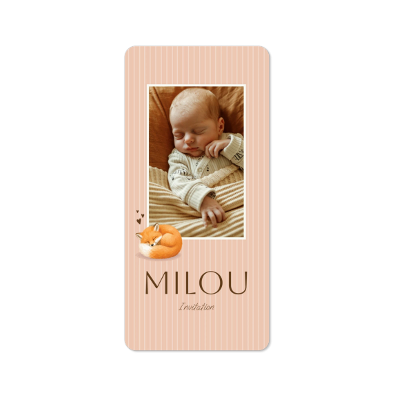 Single Card Panoramic Portrait rounded corners 9,3 x 19,6 cm