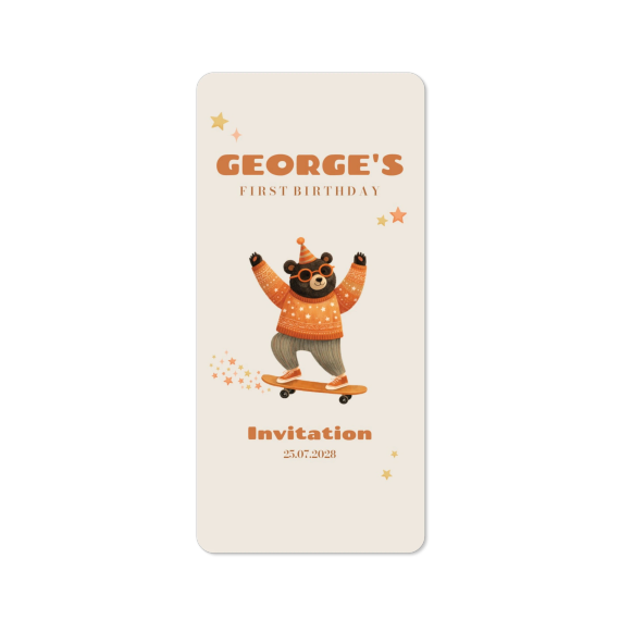 Single Card Panoramic Portrait rounded corners 9,3 x 19,6 cm Single Card Panoramic Portrait rounded corners 9,3 x 19,6 cm