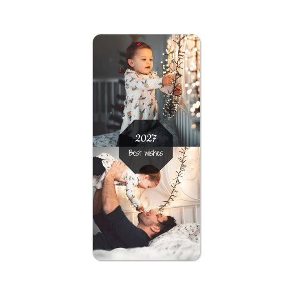 Single Card Panoramic Portrait rounded corners 9,3 x 19,6 cm Single Card Panoramic Portrait rounded corners 9,3 x 19,6 cm