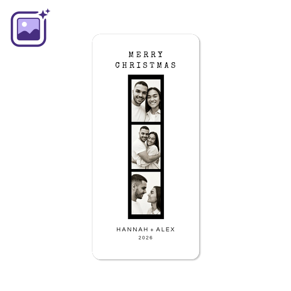 Single Card Panoramic Portrait rounded corners 9,3 x 19,6 cm Single Card Panoramic Portrait rounded corners 9,3 x 19,6 cm