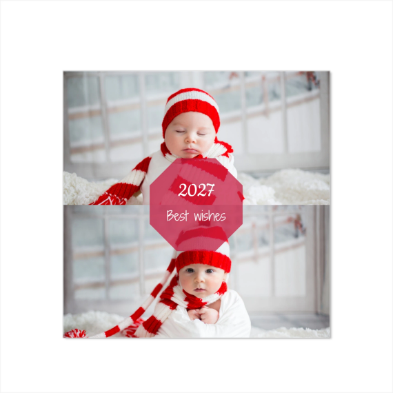 singlecardsq_holidayshexagonred