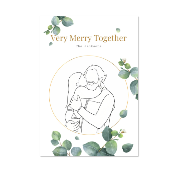 SingleCardV_EucalyptusLeavesFilterLineDrawing