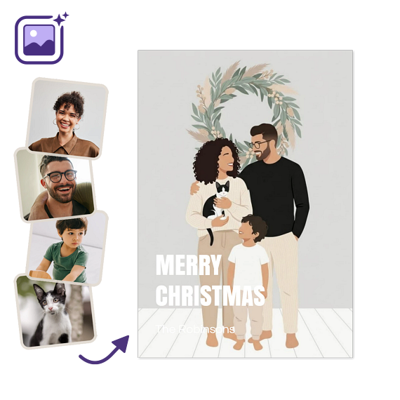 BoldTextFullPhotoFilterSoftIllustrationWreath BoldTextFullPhotoFilterSoftIllustrationWreath