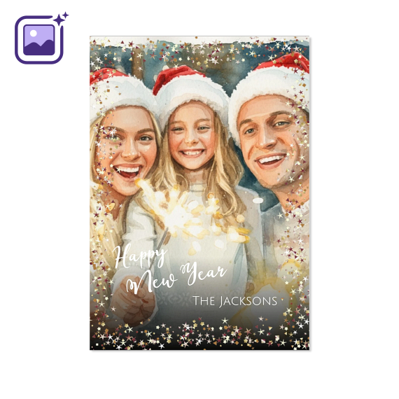 singlecardv_festivestarsframefilteraquarelle