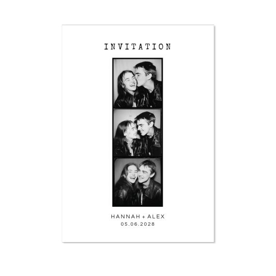 Retro Photobooth Strip Retro Photobooth Strip