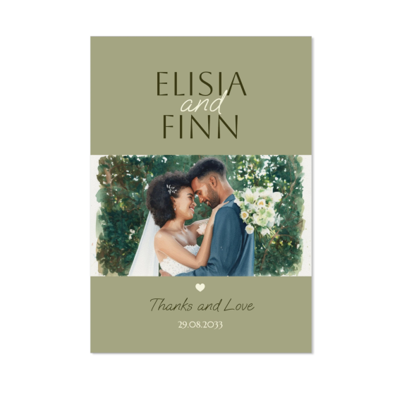 SingleCardV_LovelyCoupleFilterAquarelleGreen