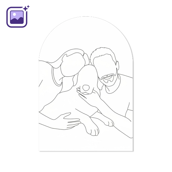Photo Only Filter Line Drawing