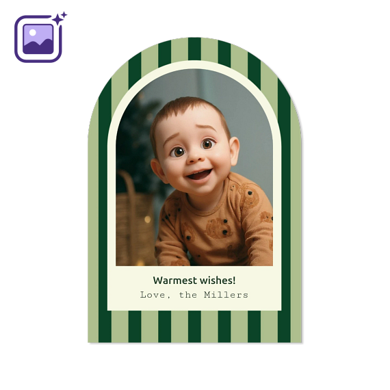 Single Card arched 10 x 14,3 cm Single Card arched 10 x 14,3 cm