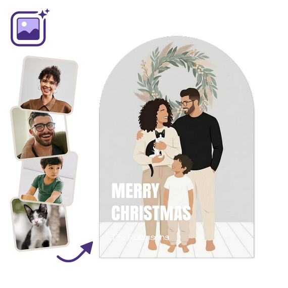 BoldTextFullPhotoFilterSoftIllustrationWreath BoldTextFullPhotoFilterSoftIllustrationWreath