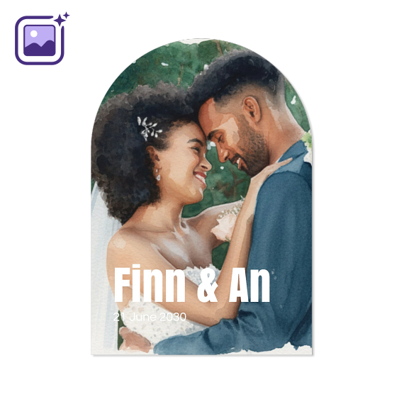 Bold Text Full Photo Filter Aquarelle Bold Text Full Photo Filter Aquarelle