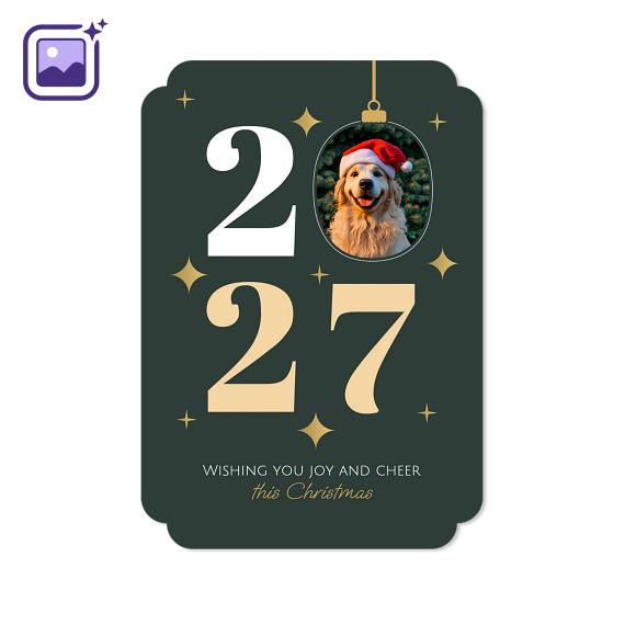 Single Card Double Rounded Vertical 10 x 14,3 cm Single Card Double Rounded Vertical 10 x 14,3 cm