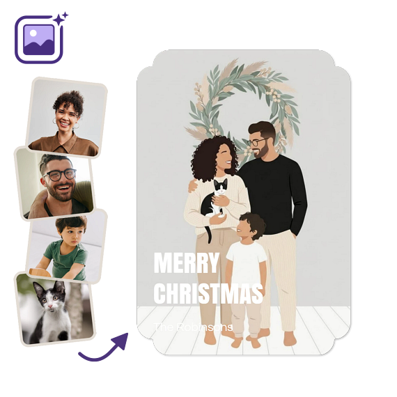 BoldTextFullPhotoFilterSoftIllustrationWreath BoldTextFullPhotoFilterSoftIllustrationWreath