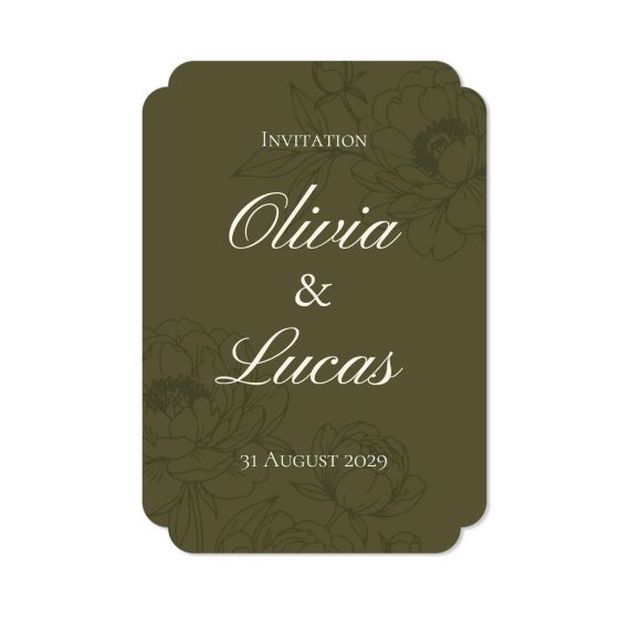 Faire-part 1 Bords nuage portrait 10 x 14,3 cm Faire-part 1 Bords nuage portrait 10 x 14,3 cm