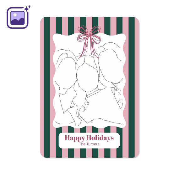 Single Card portrait rounded corners 10 x 14,3 cm Single Card portrait rounded corners 10 x 14,3 cm