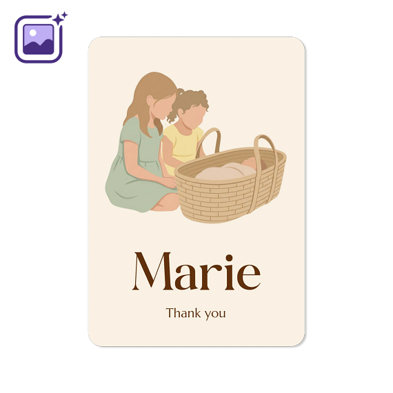 Single Card portrait rounded corners 10 x 14,3 cm Single Card portrait rounded corners 10 x 14,3 cm