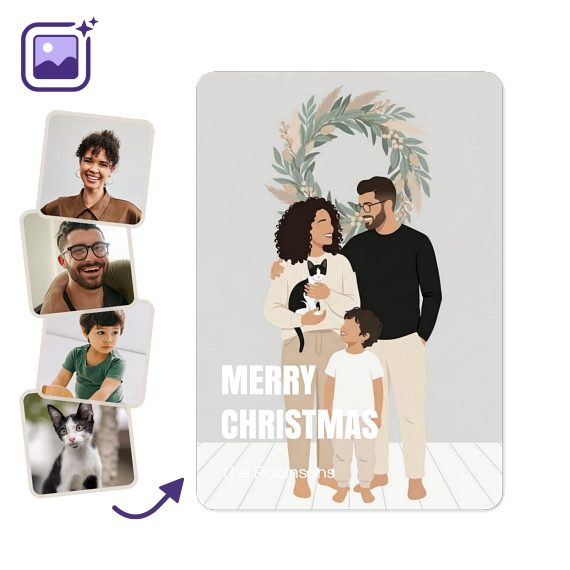 BoldTextFullPhotoFilterSoftIllustrationWreath BoldTextFullPhotoFilterSoftIllustrationWreath