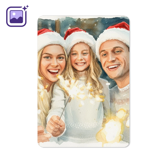 Single Card portrait rounded corners 10 x 14,3 cm Single Card portrait rounded corners 10 x 14,3 cm