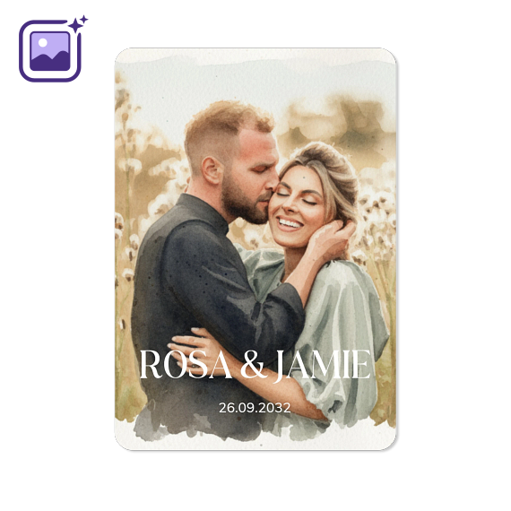 Elegant Text Full Photo Filter Aquarelle