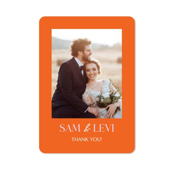 Single Card portrait rounded corners 10 x 14,3 cm