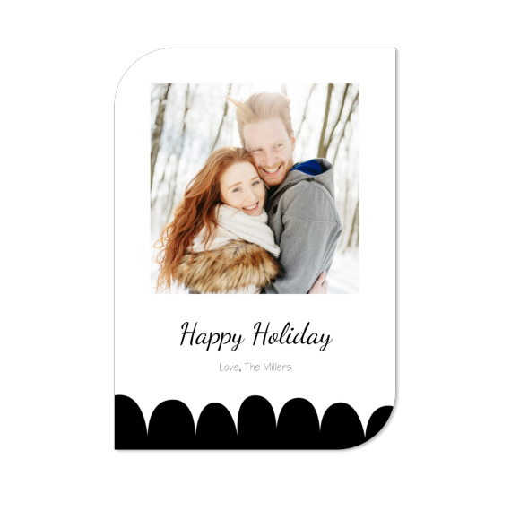 Single Card Half Rounded Vertical 10 x 14,3 cm Single Card Half Rounded Vertical 10 x 14,3 cm