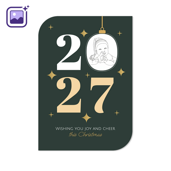 Single Card Half Rounded Vertical 10 x 14,3 cm Single Card Half Rounded Vertical 10 x 14,3 cm