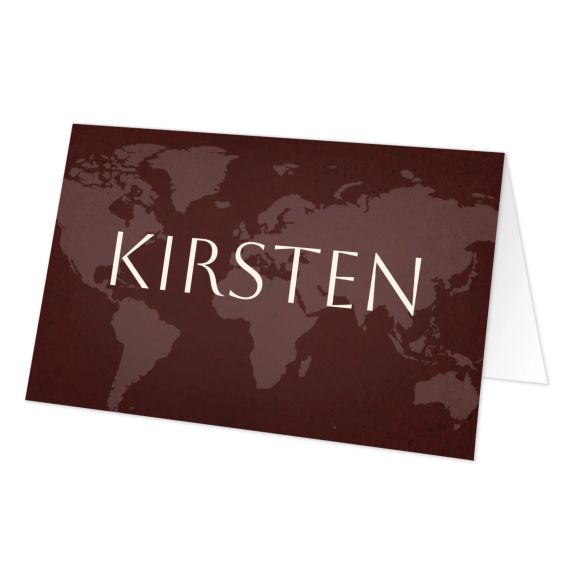 Boarding Pass Wedding - Text Only