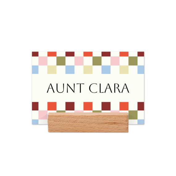 Retro Checkers Frame Retro Checkers Frame