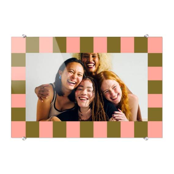 Checkered Picture Frame Checkered Picture Frame