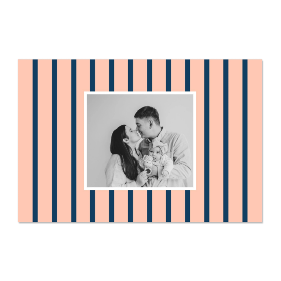 Vertical Stripes Photo Frame Vertical Stripes Photo Frame