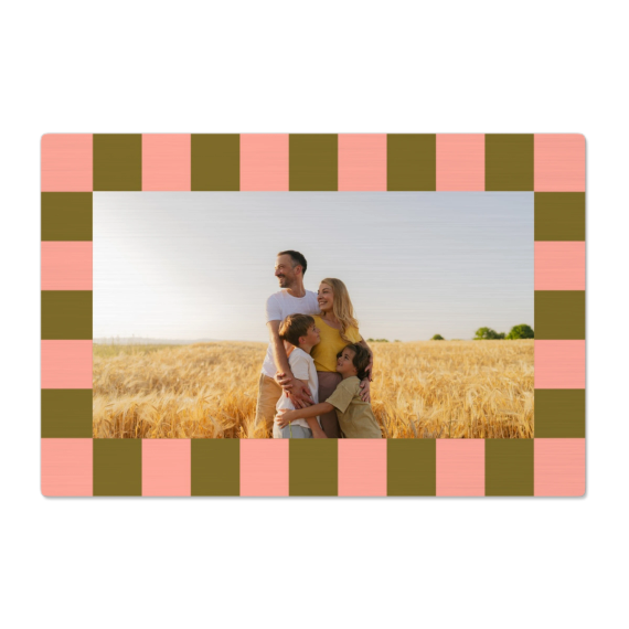 Checkered Picture Frame