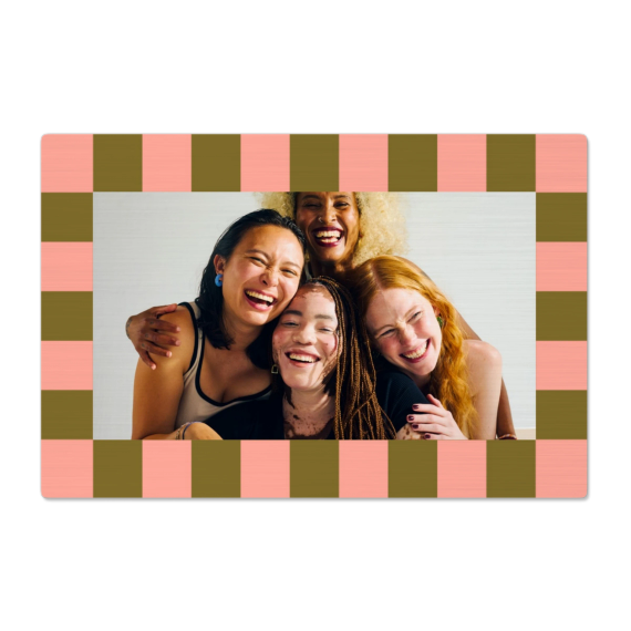 Checkered Picture Frame