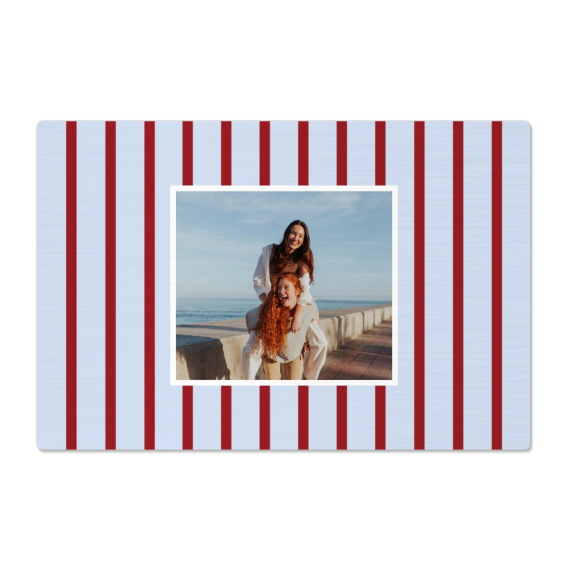 Vertical Stripes Photo Frame