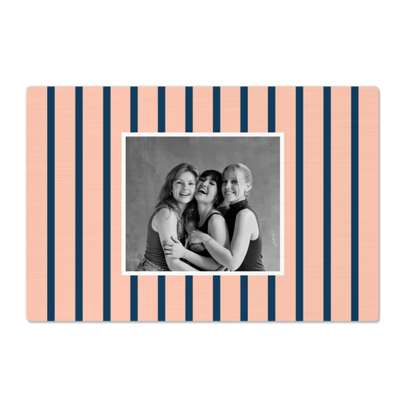 Vertical Stripes Photo Frame