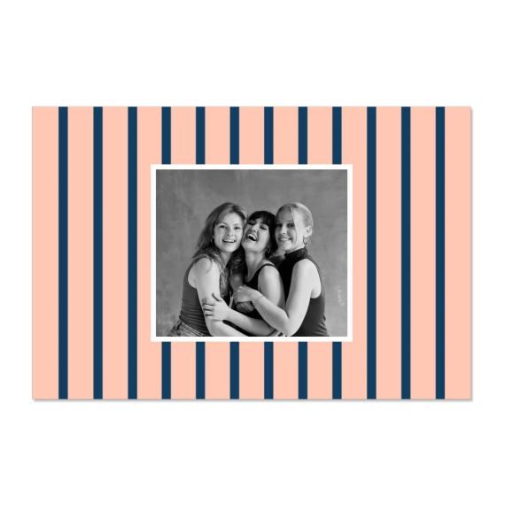 Vertical Stripes Photo Frame
