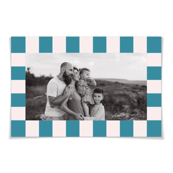 Checkered Picture Frame Checkered Picture Frame