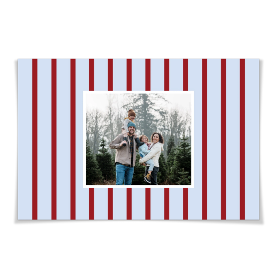 Vertical Stripes Photo Frame Vertical Stripes Photo Frame
