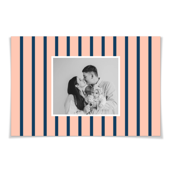 Vertical Stripes Photo Frame Vertical Stripes Photo Frame
