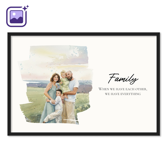 Framed Collage Poster 20 x 30 cm Black Framed Collage Poster 20 x 30 cm Black