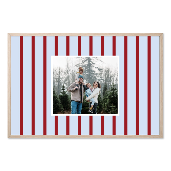 Vertical Stripes Photo Frame Vertical Stripes Photo Frame