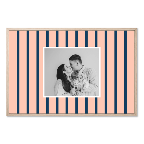 Vertical Stripes Photo Frame Vertical Stripes Photo Frame
